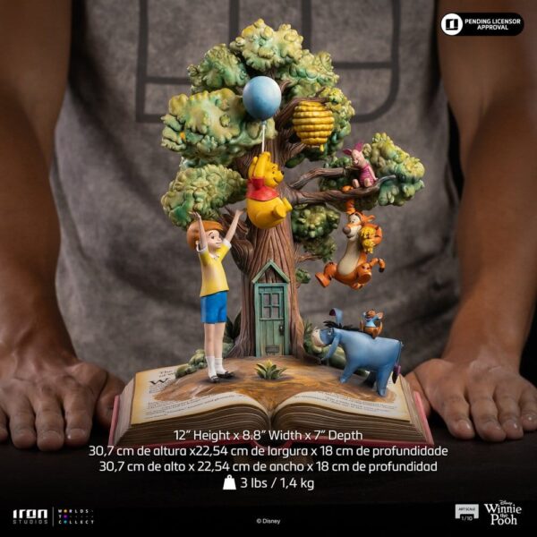 Disney Classics Deluxe Art Scale Szobor 1/10 Winnie the Pooh and Friends (100th Anniversary) 31 cm Disney Classics Deluxe Art Scale Szobor 1/10 Winnie the Pooh and Friends (100th Anniversary) 31 cm