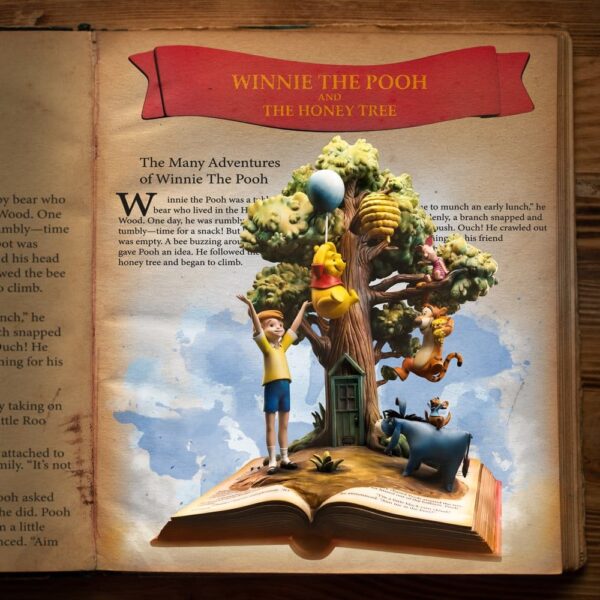 Disney Classics Deluxe Art Scale Szobor 1/10 Winnie the Pooh and Friends (100th Anniversary) 31 cm Disney Classics Deluxe Art Scale Szobor 1/10 Winnie the Pooh and Friends (100th Anniversary) 31 cm