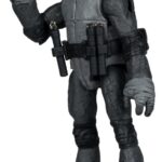 Teenage Mutant Ninja Turtles Page Punchers Akció Figura Michelangelo (Black White & Green) (Red Platinum Edition) 13 cm