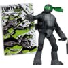 Teenage Mutant Ninja Turtles Page Punchers Akció Figura Michelangelo (Black White & Green) (Red Platinum Edition) 13 cm