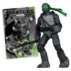 Teenage Mutant Ninja Turtles Page Punchers Akció Figura Donatello (Black White & Green ) (Red Platinum Edition) 13 cm