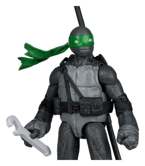 Teenage Mutant Ninja Turtles Page Punchers Akció Figura Donatello (Black White & Green ) (Red Platinum Edition) 13 cm
