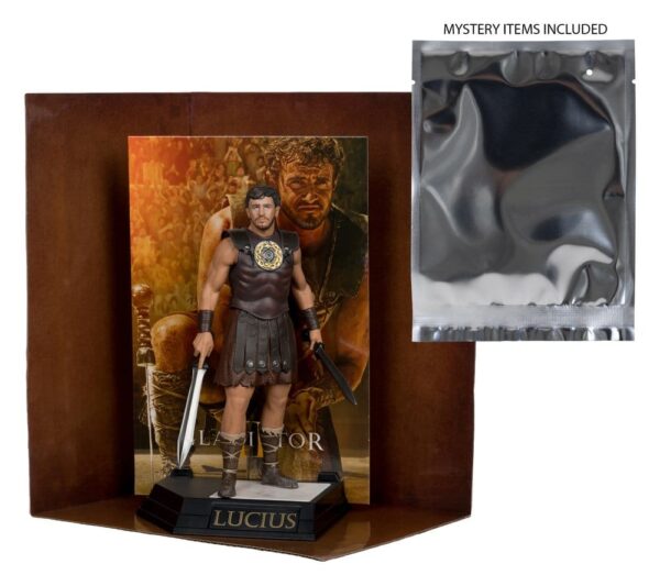 Gladiator II Movie Maniacs Akció Figura Lucius 16 cm