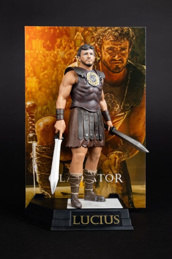 Gladiator II Movie Maniacs Akció Figura Lucius 16 cm