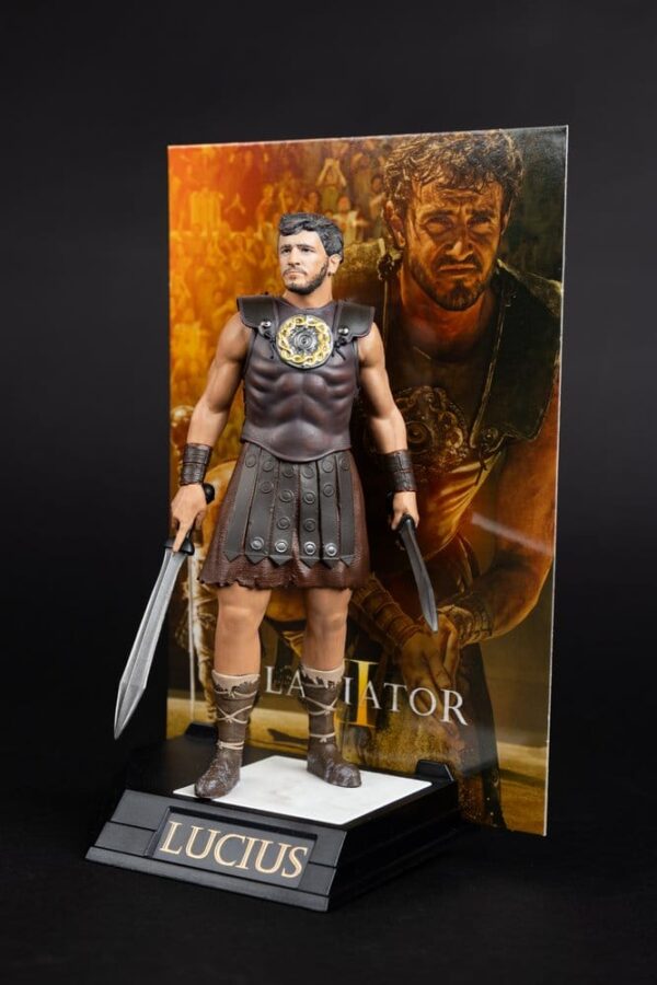 Gladiator II Movie Maniacs Akció Figura Lucius 16 cm