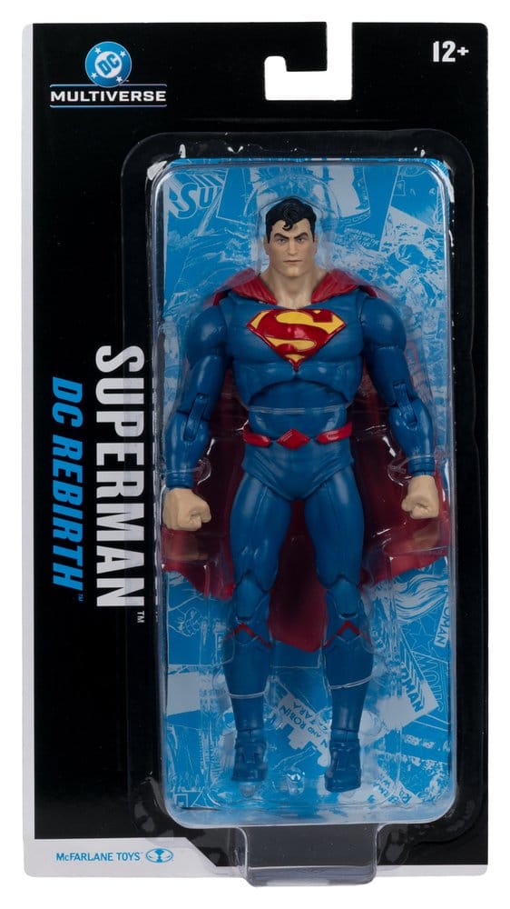 DC Multiverse Akció Figura Superman (Rebirth) (Blister Card) 18 cm DC Multiverse Akció Figura Superman (Rebirth) (Blister Card) 18 cm
