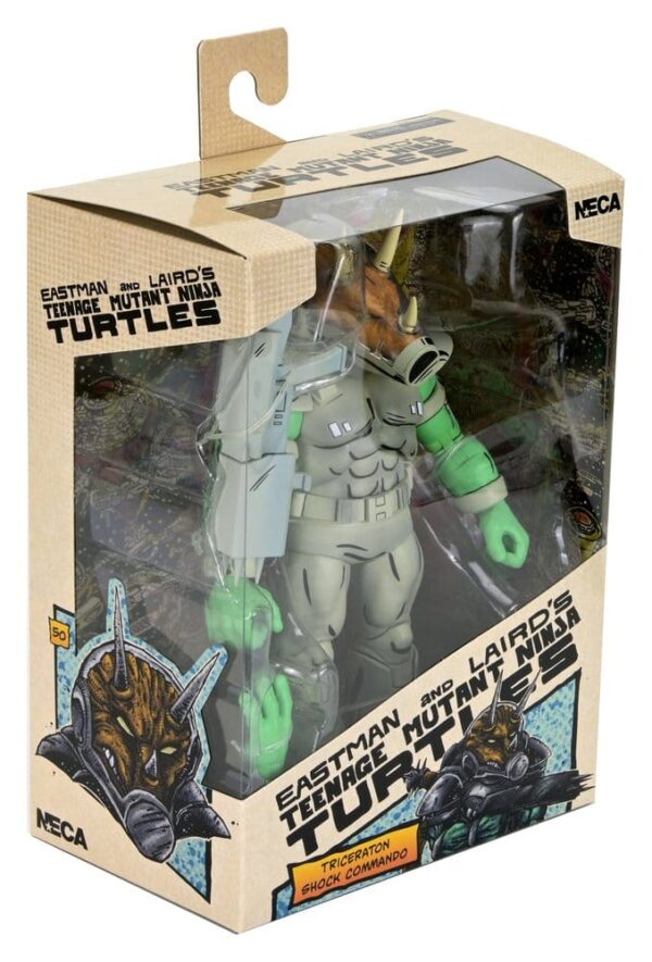 Teenage Mutant Ninja Turtles (Mirage Comics) Akció Figura Shock Commando Triceraton 18 cm