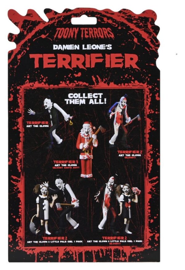 Terrifier 3 Toony Terrors Akció Figura Santa Suit Art the Clown (Bloody Version) 15 cm