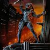 Predator 2 Akció Figura City Hunter Poster Series 18 cm