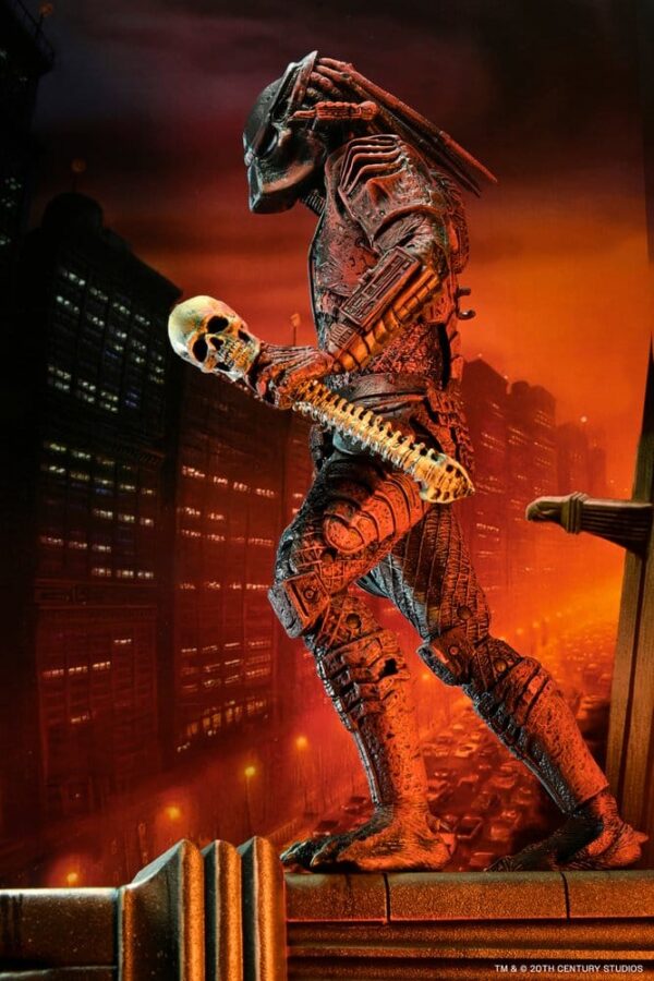 Predator 2 Akció Figura City Hunter Poster Series 18 cm
