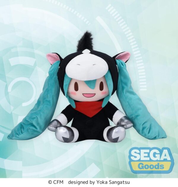 Character Vocal Series 01: Hatsune Miku Fuwa Petit Plüss Figura Hatsune Miku Horse 2026 LL 40 cm