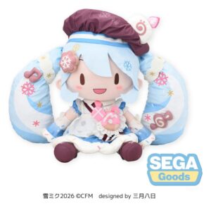 Character Vocal Series 01: Hatsune Miku Fuwa Petit Plüss Figura Snow Miku 2026 Dodeka Jumbo 50 cm Character Vocal Series 01: Hatsune Miku Fuwa Petit Plüss Figura Snow Miku 2026 Dodeka Jumbo 50 cm