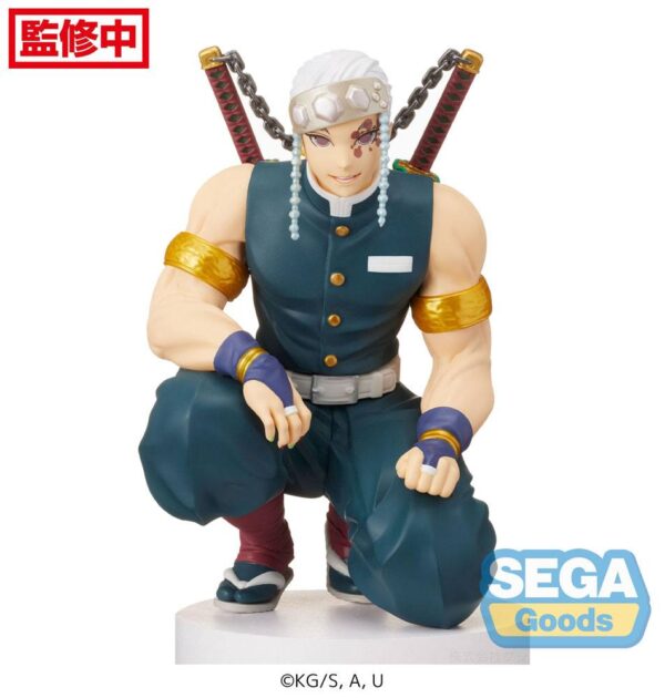 Demon Slayer: Kimetsu no Yaiba PM Perching PVC Szobor Tengen Uzui (Hashira Meeting) 13 cm