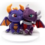 Skylanders Plüss Figuras 2-Pack Valentine´s Spyro & Cynder 15 cm