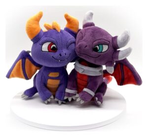Skylanders Plüss Figuras 2-Pack Valentine´s Spyro & Cynder 15 cm