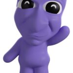 Ao Oni Vinyl Figura Ao Oni 8 cm