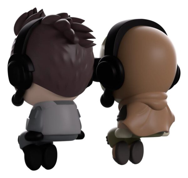 Call of Duty Vinyl Figuras Ghost & Soap Monitor Buddiez 7 cm