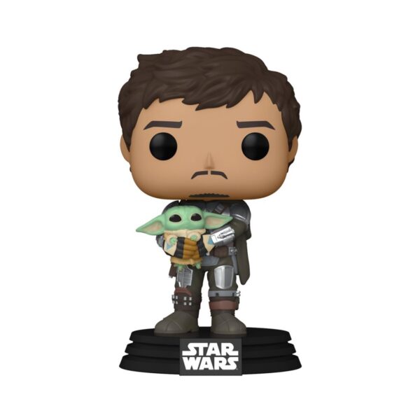 Funko POP! The Mandalorian - The Mandalorian With Grogu (461)