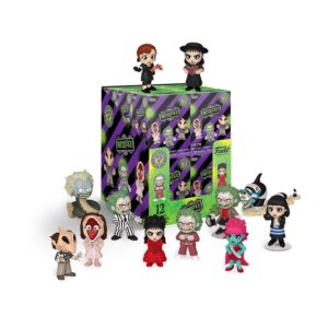 Funko Mystery Minis: Beetlejuice -Beetlejuice, Lydia Deetz, Sandworm, Adam Maitland, Barbara Maitland, Delia Deetz, Miss Argentin, Snake (Blind Box/Random)