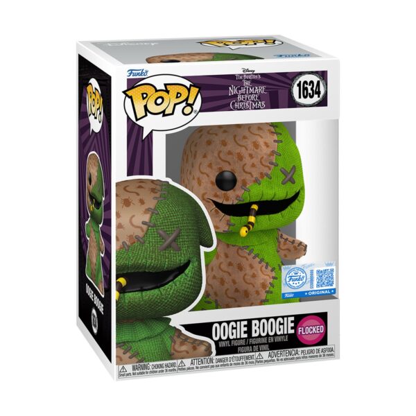 Funko POP! The Nightmare Before Christmas - Oogie Boogie Patchwork (Flocked) (Special Edition) (1634)