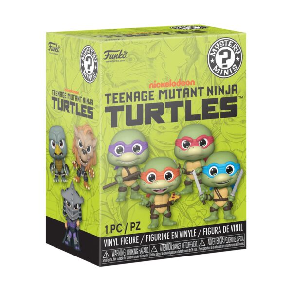 Funko Mystery Minis: The Teenage Mutant Ninja Turtles (Blind Box/Random)