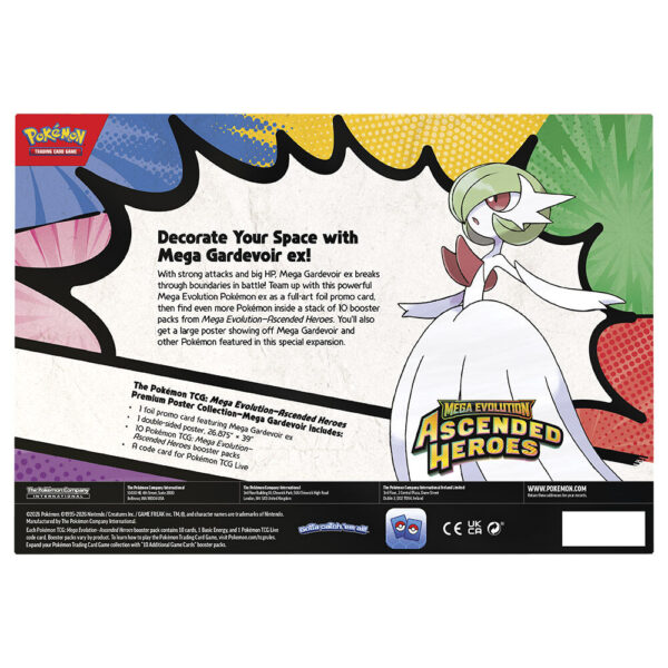 Pokemon Mega Evolution Ascended Heroes Premium Poster Collection