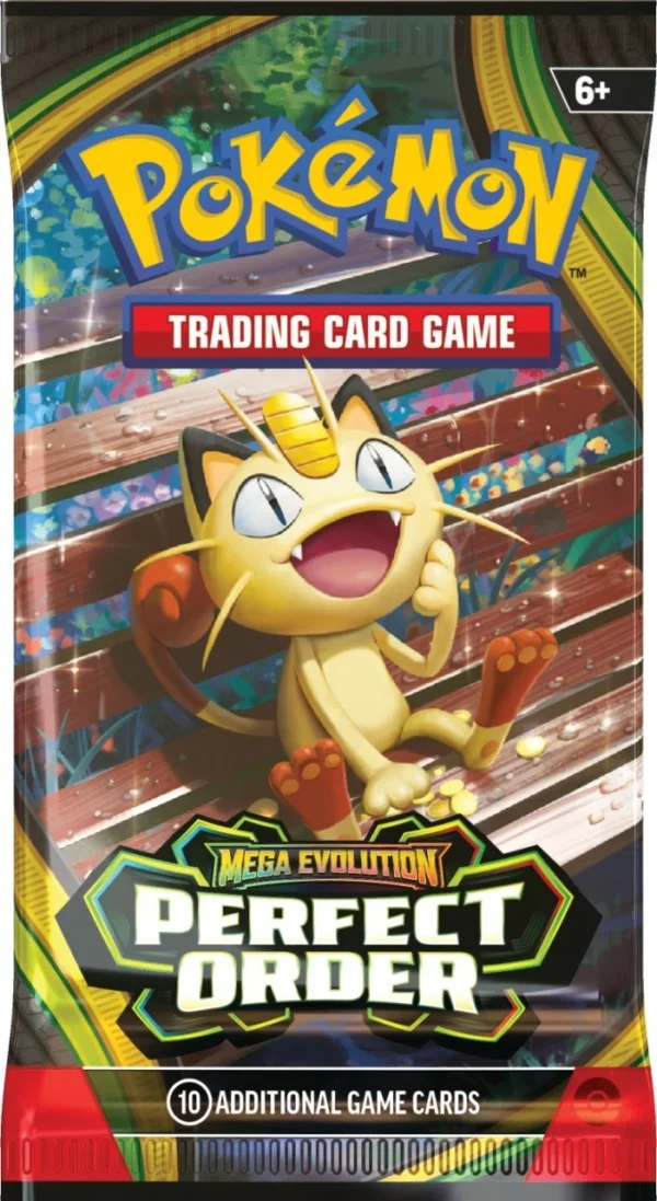 Pokemon Mega Evolution Perfect Order Booster