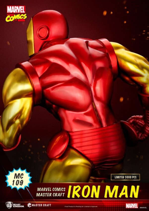 Marvel Comics Master Craft Szobor Iron Man 29 cm