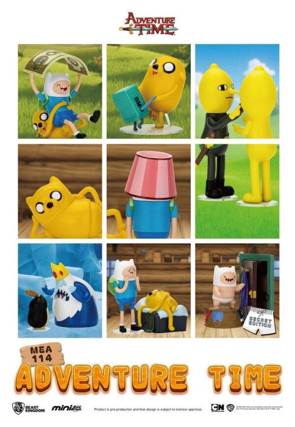 Adventure Time Mini Egg Attack Blind Box Figuras Adventure Time 9 cm Assortment (6)