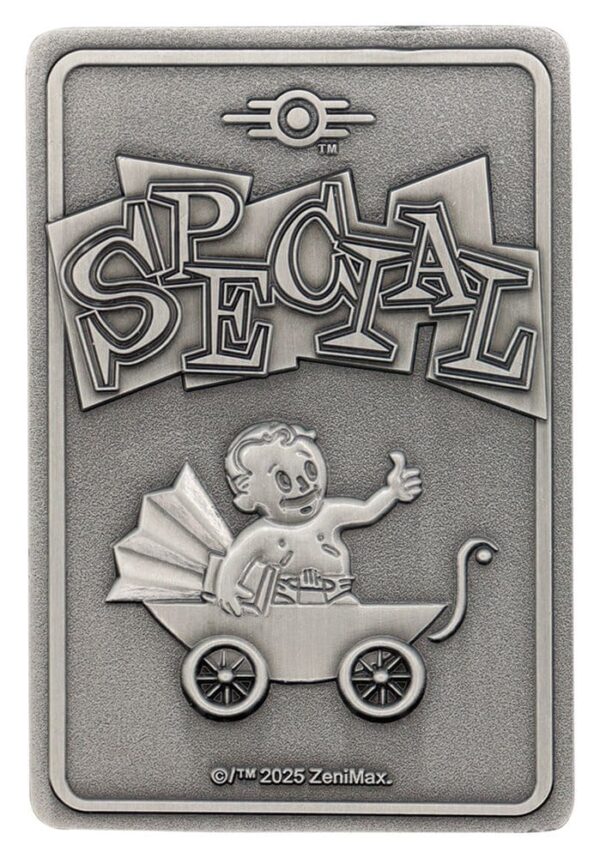 Fallout Ingots with Album S.P.E.C.I.A.L. Perk Card Collector’s Album