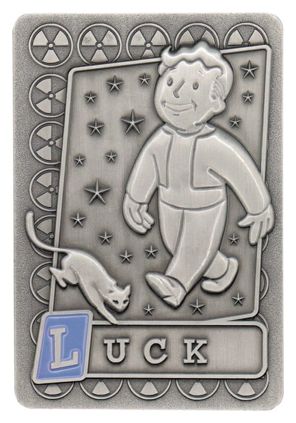 Fallout Ingots with Album S.P.E.C.I.A.L. Perk Card Collector’s Album