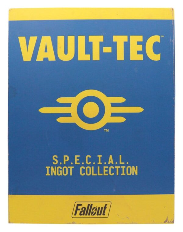 Fallout Ingots with Album S.P.E.C.I.A.L. Perk Card Collector’s Album