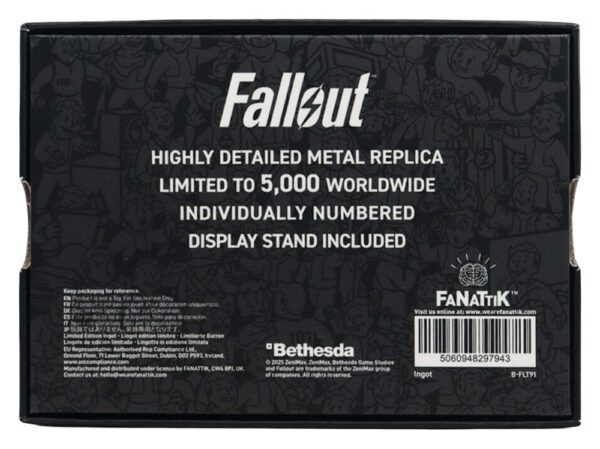 Fallout Replika Security Keycard Vault 111 Limited Edition 11 cm