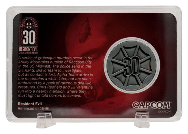 Resident Evil Collectable Coin 30th Anniversary