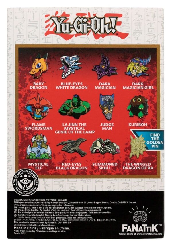 Yu-Gi-Oh! Mystery Kitűzős Volume 2 Blind Box Display (12)