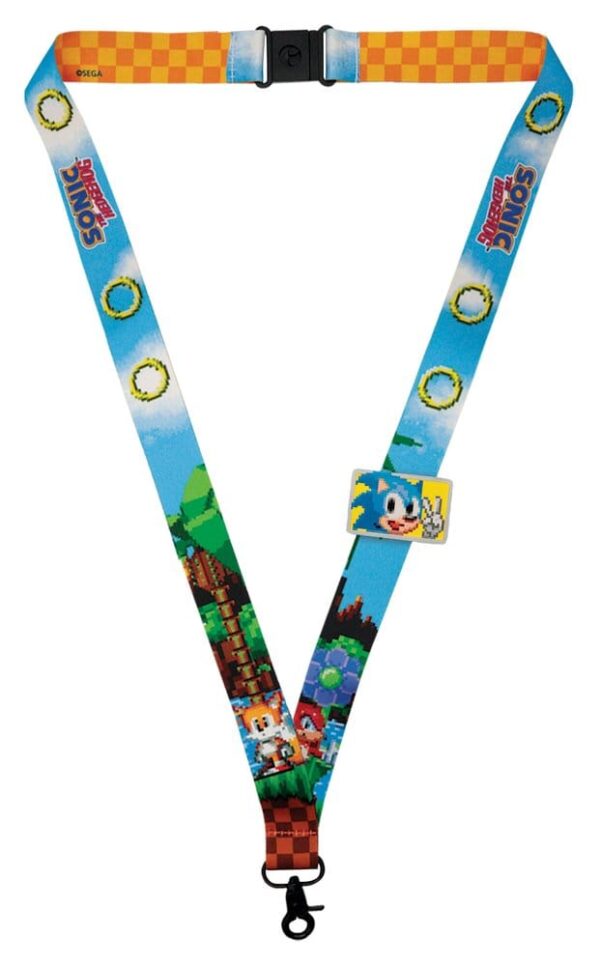 Sonic The Hedgehog Lanyard & Kitűző Set