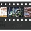 Jurassic Park Ingot Metal Film Strip Collectible 12 cm