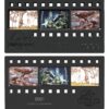 Jurassic Park Ingot Metal Film Strip Collectible 12 cm