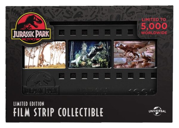 Jurassic Park Ingot Metal Film Strip Collectible 12 cm