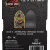 Jurassic Park Ingot Stained Glass Style Metal 11 cm