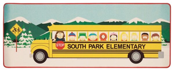 South Park Desk Pad & Coaster Set Elementary School Bus