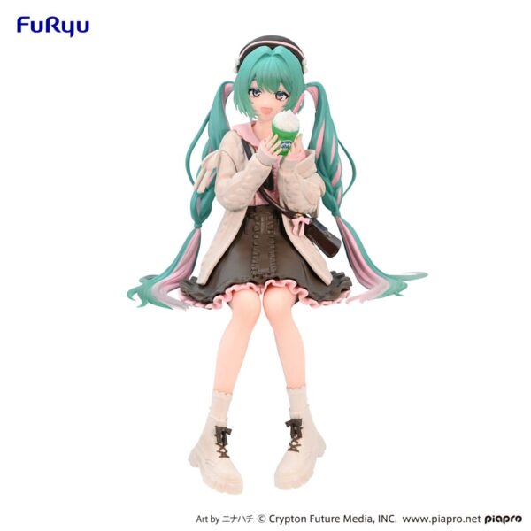 Hatsune Miku Noodle Stopper PVC Szobor Autumn Date 16 cm