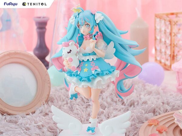 Hatsune Miku Tenitol PVC Szobor Yumekawa Princess 21 cm