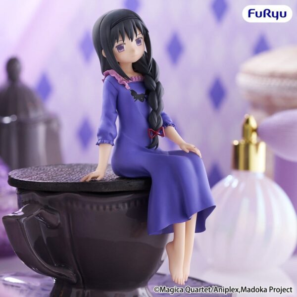 Puella Magi Madoka Magica PVC Figura Noodle Stopper -Homura Akemi- 15 cm