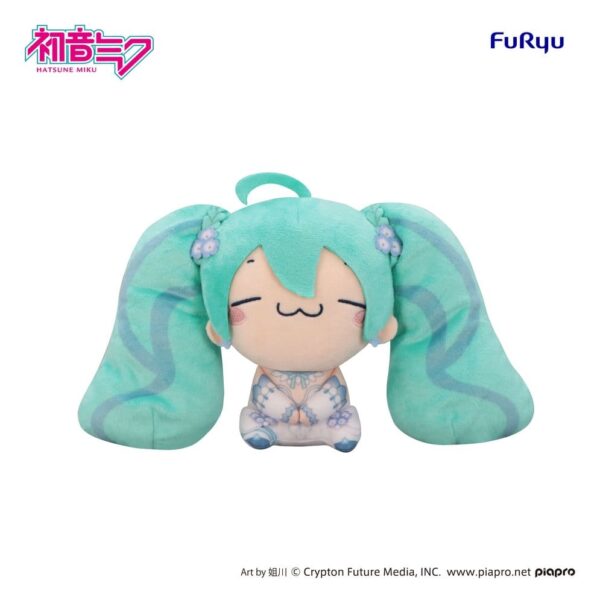 Hatsune Miku Mochipico Plüss Figura Nemophila B 15 cm