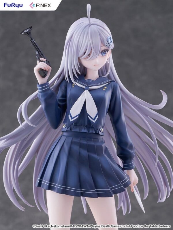 Playing Death Games to Put Food on the Table PVC Figura 1/7 Yuki School Uniform Ver. 24 cm