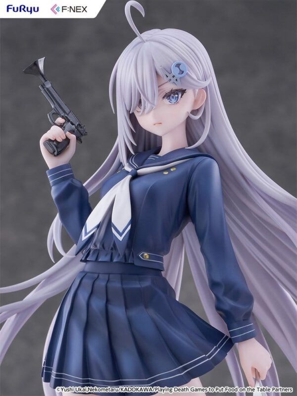 Playing Death Games to Put Food on the Table PVC Figura 1/7 Yuki School Uniform Ver. 24 cm