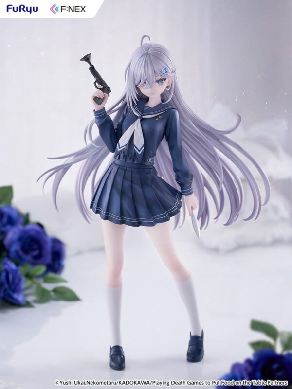 Playing Death Games to Put Food on the Table PVC Figura 1/7 Yuki School Uniform Ver. 24 cm