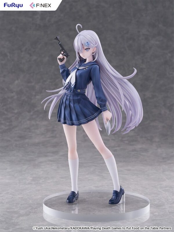 Playing Death Games to Put Food on the Table PVC Figura 1/7 Yuki School Uniform Ver. 24 cm