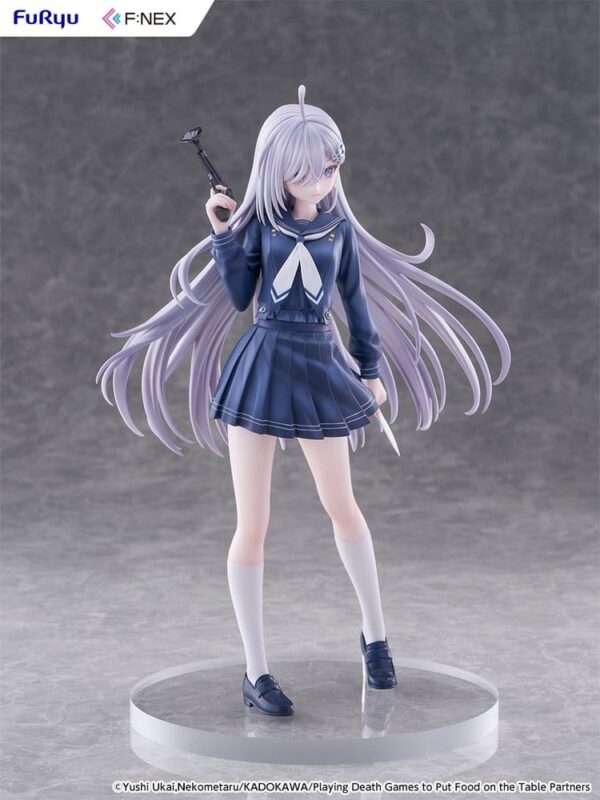 Playing Death Games to Put Food on the Table PVC Figura 1/7 Yuki School Uniform Ver. 24 cm